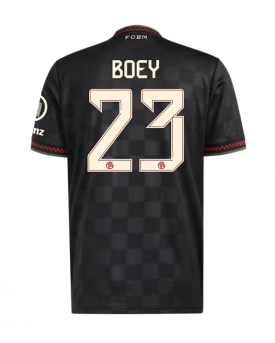 Billige Fotballdrakt Bayern Munich Sacha Boey #23 Replika Tredjedrakt 2025-26 Kortermet Billige Fotballdrakt Bayern Munich Sacha Boey #23 Replika Tredjedrakt 2025-26 Kortermet